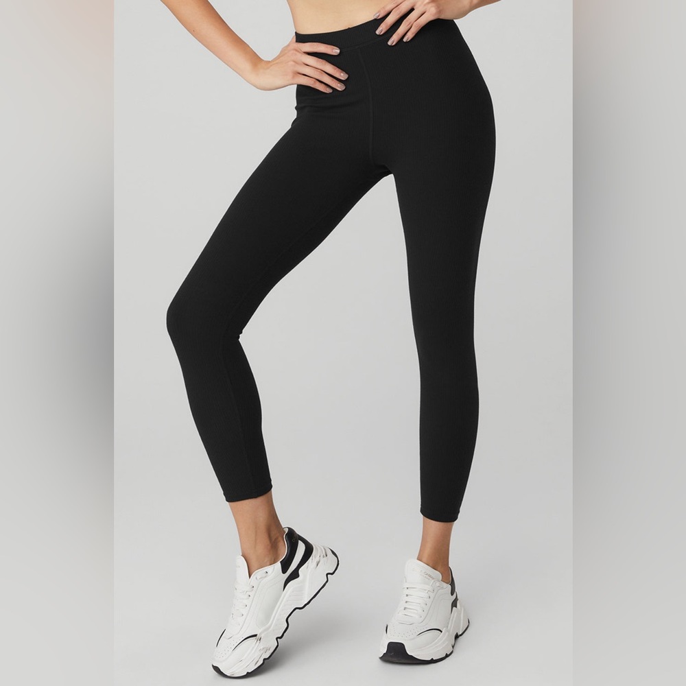 RIBBED HIGH-WAIST 7/8 BLISSFUL LEGGING